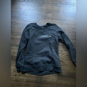 Columbia crewneck sweatshirt black